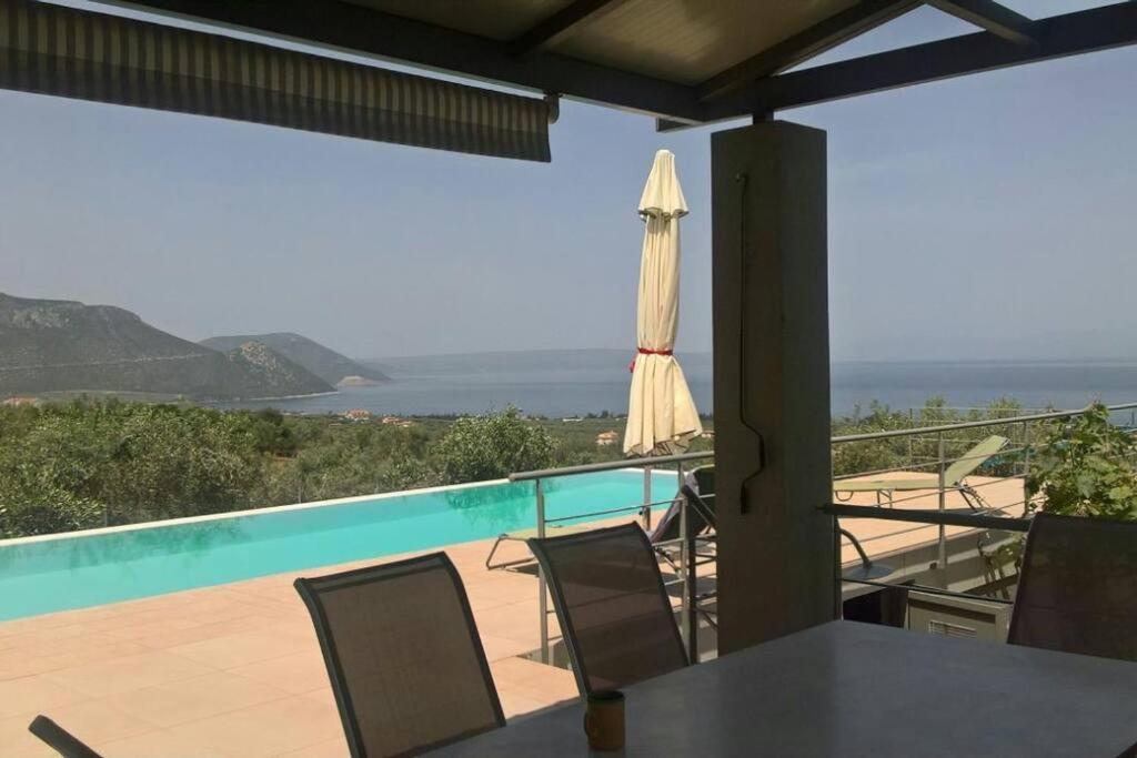 Panoramic View Summerhouse Loukissia 외부 사진